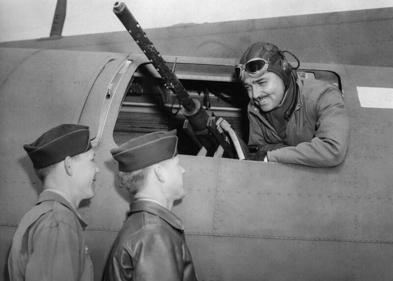 Американский киноактёр Кларк Гейбл в 1943-м.