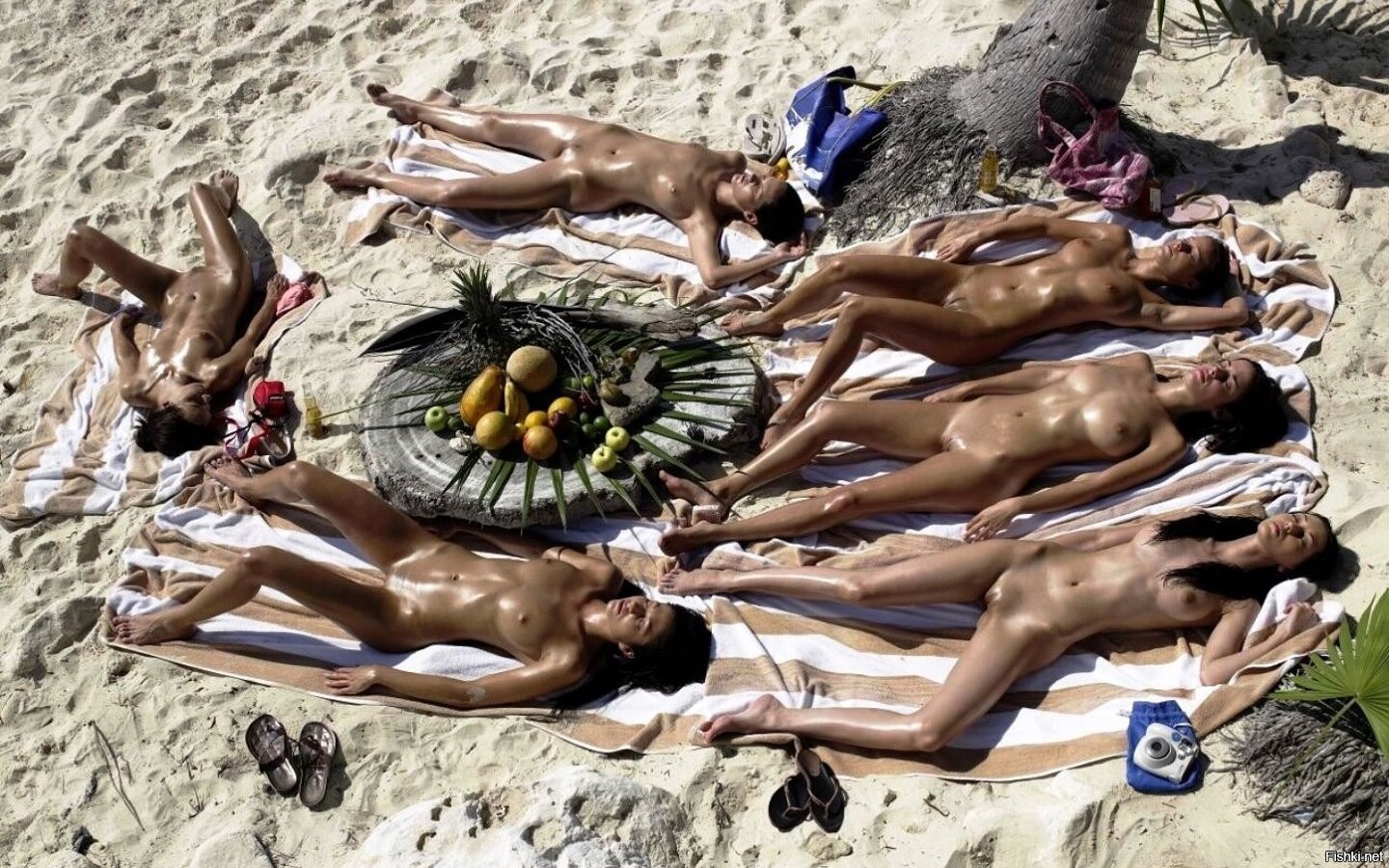 Menina naturista