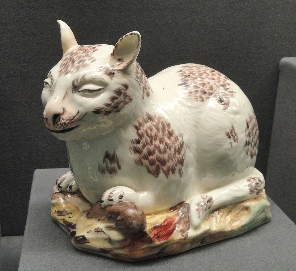 Умиротворенный котик, Франция, сер. XVIII века