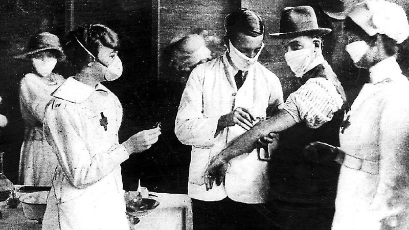 Испанка, унёсшая больше 60 млн жизней – это не грипп, а вакцинация Рокфеллеровскими вакцинами