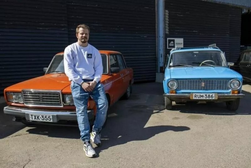 Парень из Финляндии открыл автопрокат, в котором только «Лады»