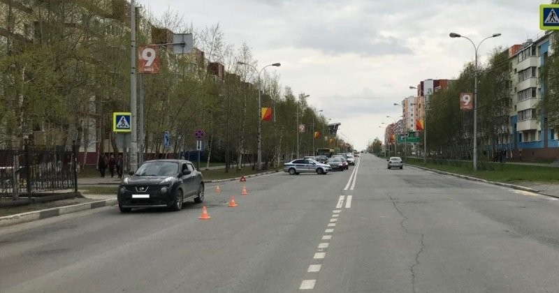 В Сургуте автомобилистка на «зебре» сбила ребенка