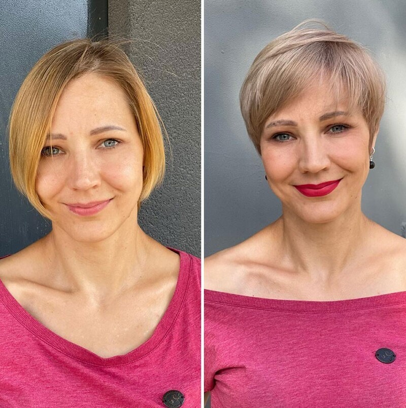 Как изменить внешность с помощью прически и цвета волос