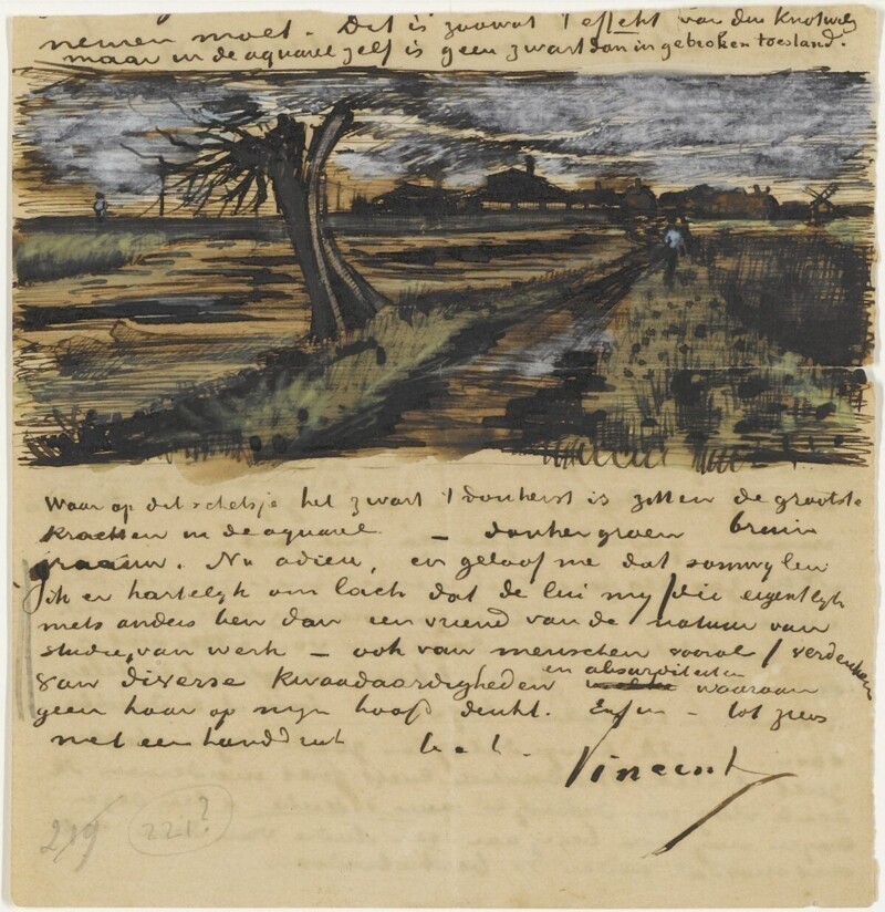 Шедевры ван Гога, спрятанные в его письмах