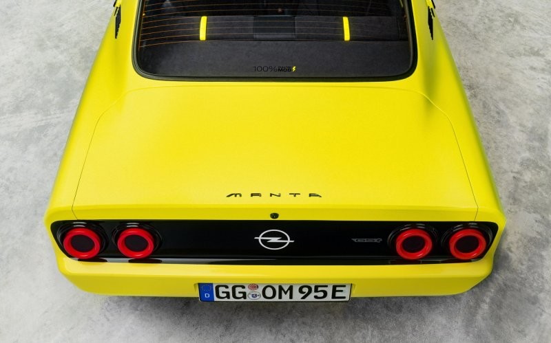 Manta GSe Elektromod — классический Opel становится электрическим c новейшими технологиями