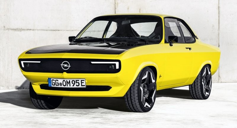 Manta GSe Elektromod — классический Opel становится электрическим c новейшими технологиями
