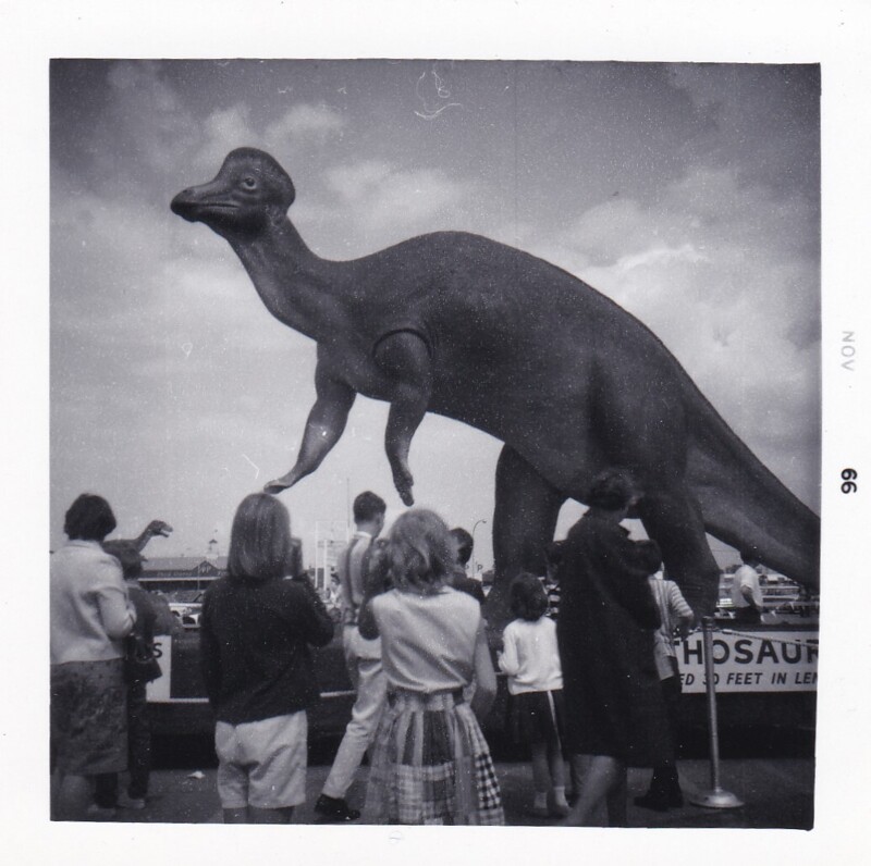 Ретро-гиганты: скульптуры динозавров 1930-х годов