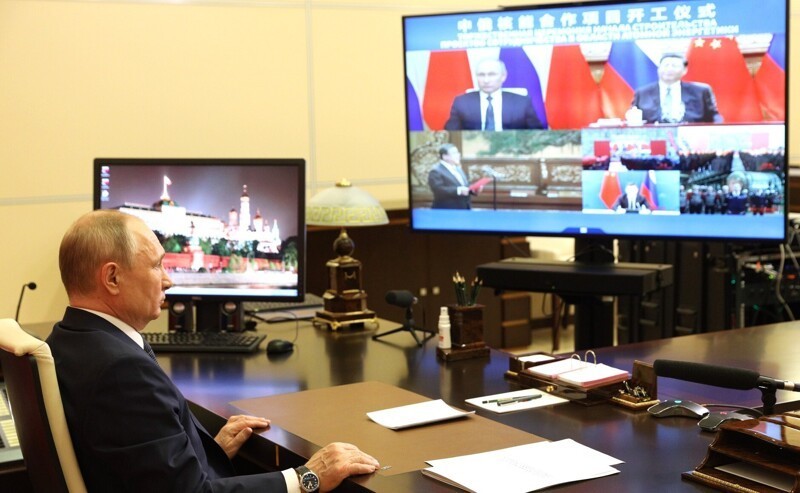 Путин и Цзиньпин дали старт началу строительства новых энергоблоков Тяньваньской АЭС и «Сюйдапу»