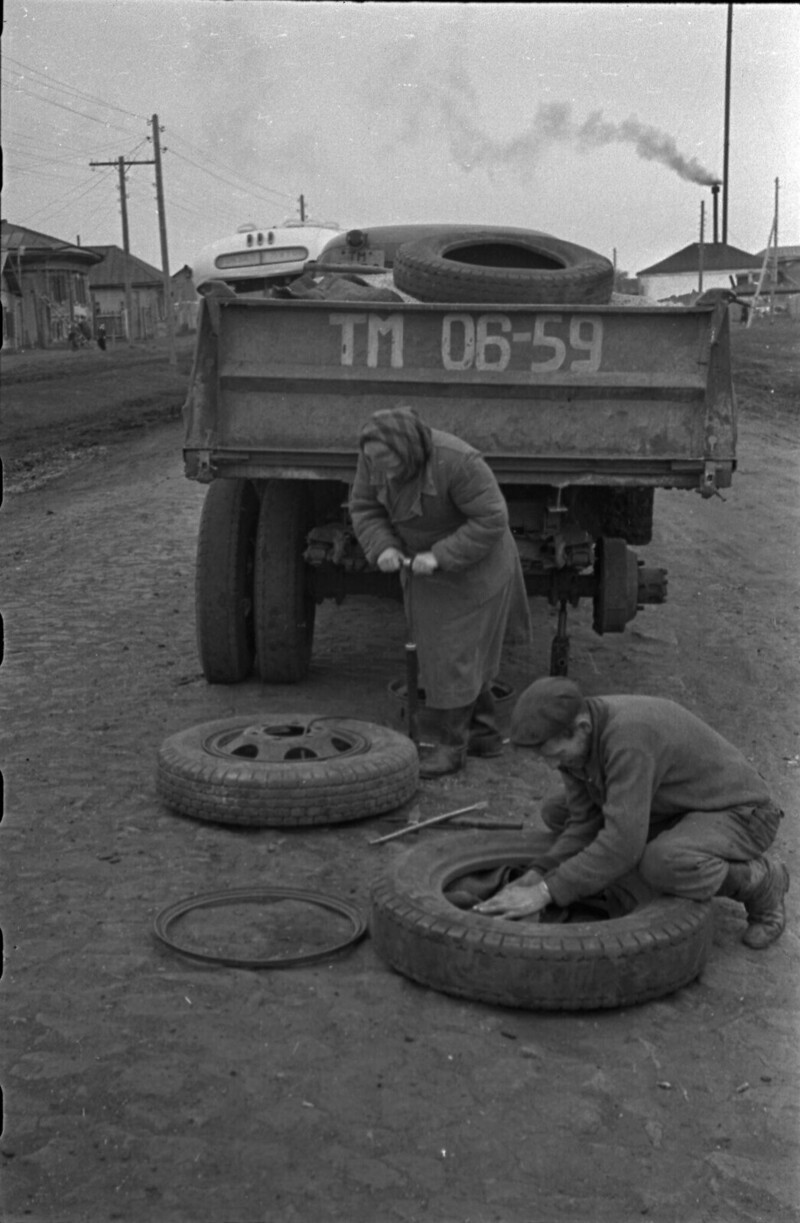 1956. Замена колеса