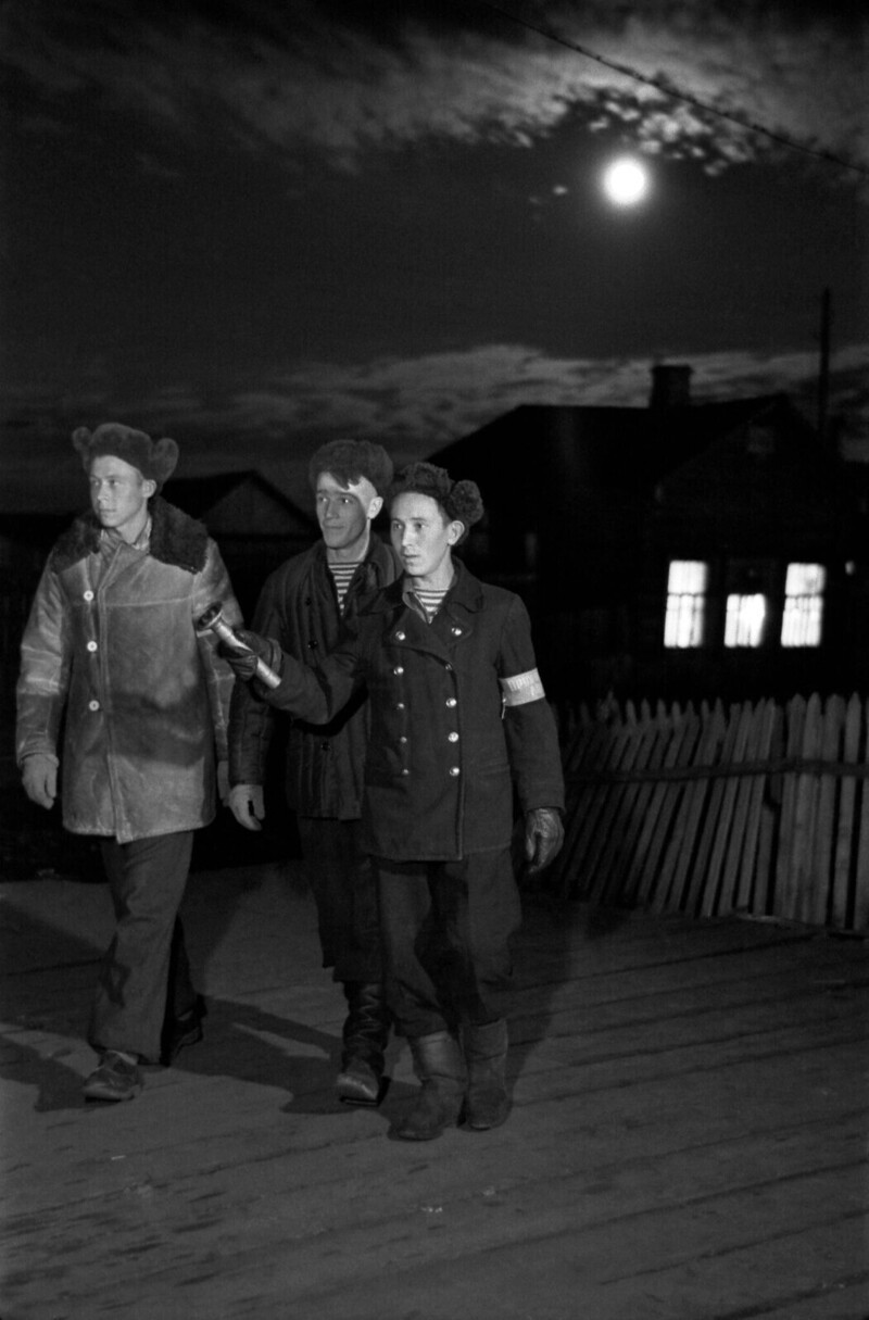 1959. Ночной комсомольский патруль в Игарке