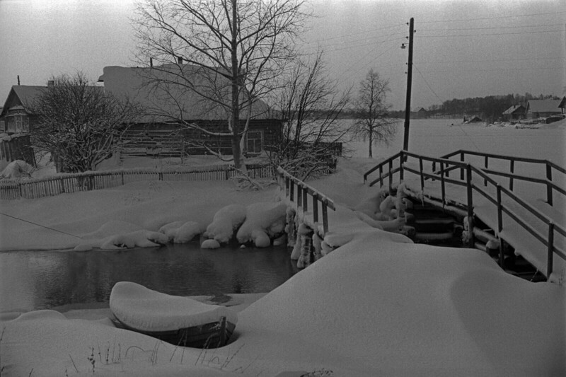 1980. Первое дыхание зимы, Колхоз Святозерский, Карелия
