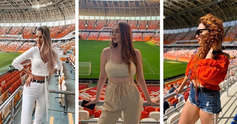 Спорт, май и красота: Эффектные девушки со стадиона "Мордовия Арена"
