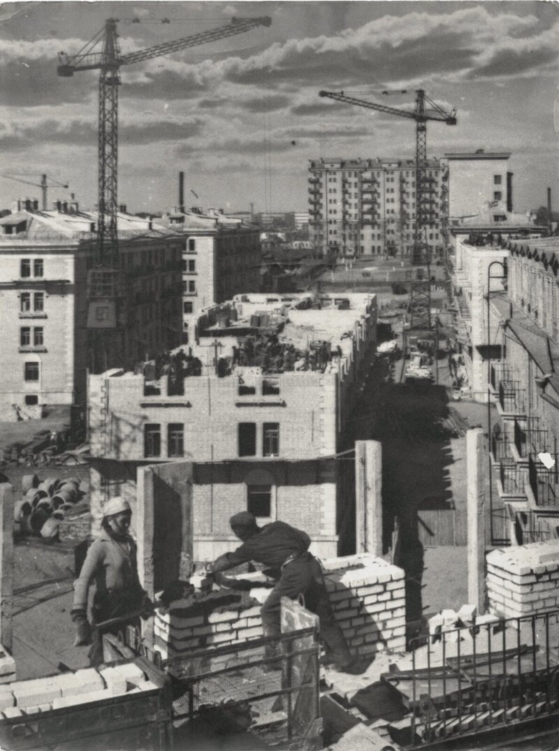 1949. Строительство Москвы