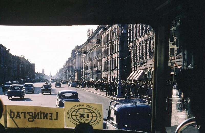 Ленинград 1970: город, люди, автомобили