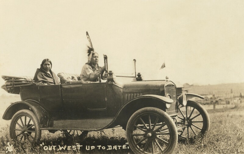 Разбогатевший на нефти индеец,Оклахома,1920-е