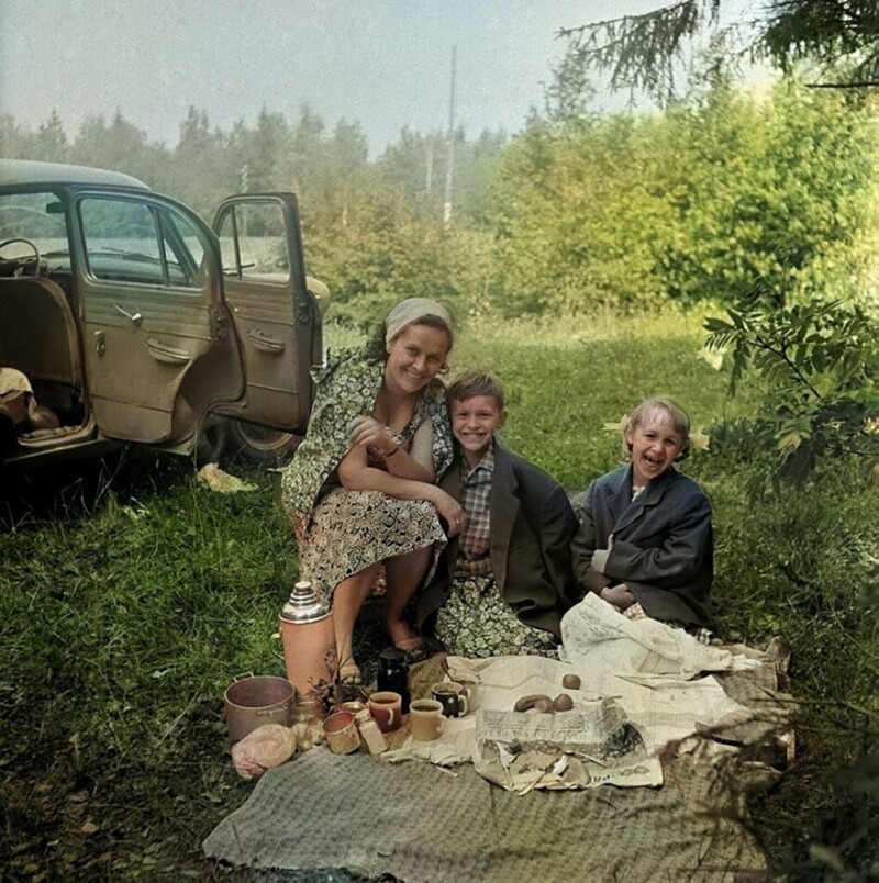 Пикник, Псковская область, 1964 год