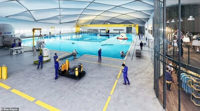В Великобритании построят самый глубокий бассейн в мире