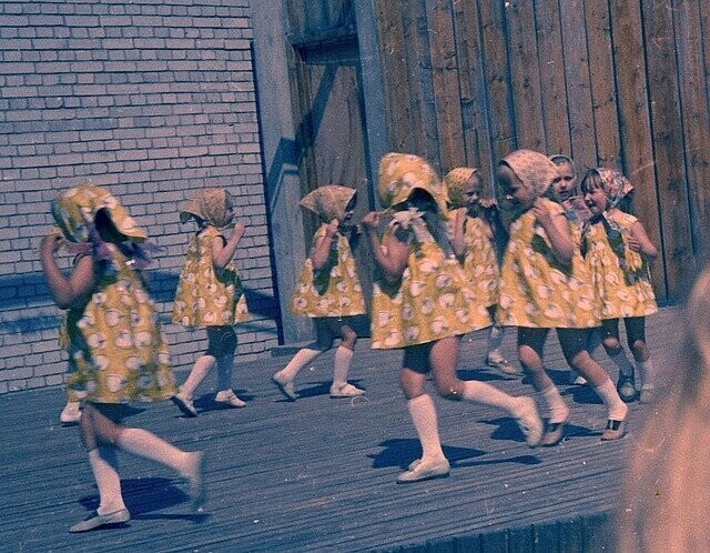 Москва 1950-ых на цветных фотографиях