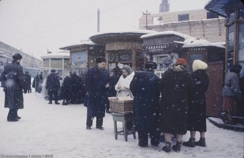 Рынок на фото Карла Майданса, 1959 год.
