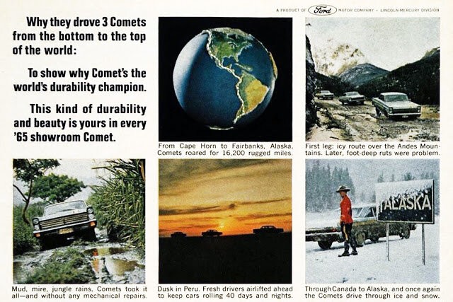 Mercury Comet Caliente 1965 — отличный автомобиль для вояжа через Южную и Северную Америку