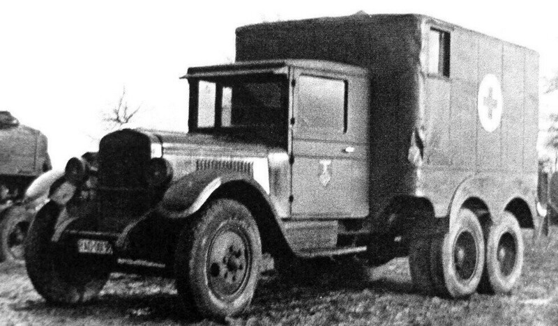 Мгновения войны: архивные фото автомобилей Красной армии