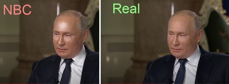 Обзор интервью Путина телеканалу NBC - без политики