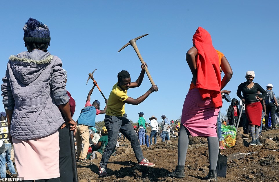 Деревню в Южной Африке охватила «алмазная лихорадка»