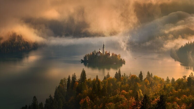 Озеро Блед, Словения, Tomasz Rojek