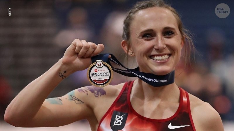 Американскую бегунью отстранили на 4 года за допинг, но она винит во всем свиное буррито