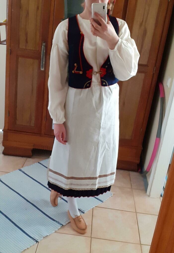 "Традиционное финское платье моей прабабушки из 1936 года"
