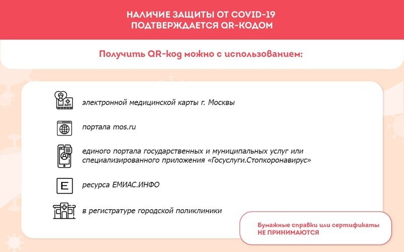 С 28 июня все кафе и рестораны Москвы будут работать по технологии COVID-FREE