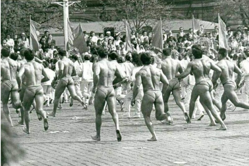 Первомай на Красной площади. 1989 год