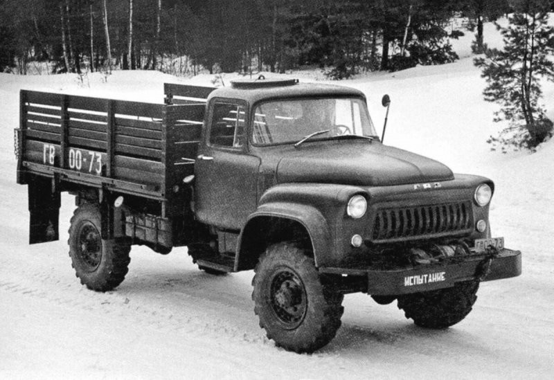 Капотный ГАЗ-66А 1958 года с кабиной ГАЗ-52ф