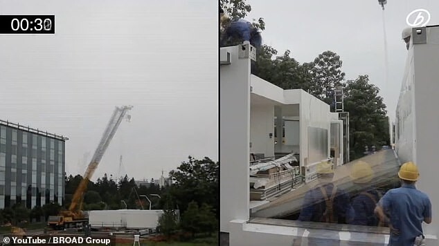 Не увидишь - не поверишь: китайцы строят многоквартирный дом за 29 часов