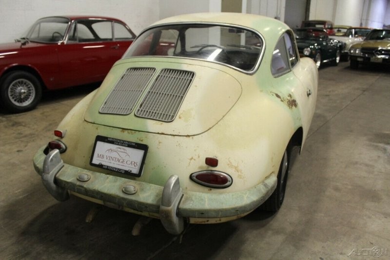 Porsche1963 года, найденный в сарае, простоял 40 лет и все еще способен передвигаться само­стоятельно