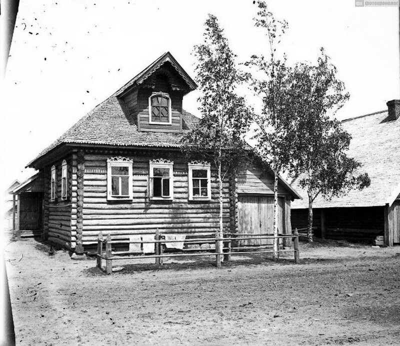Образцовые домики и жизнь в новгородской деревне в 1913 году