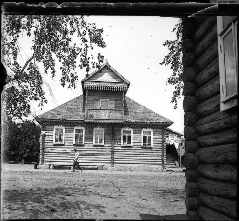 Образцовые домики и жизнь в новгородской деревне в 1913 году