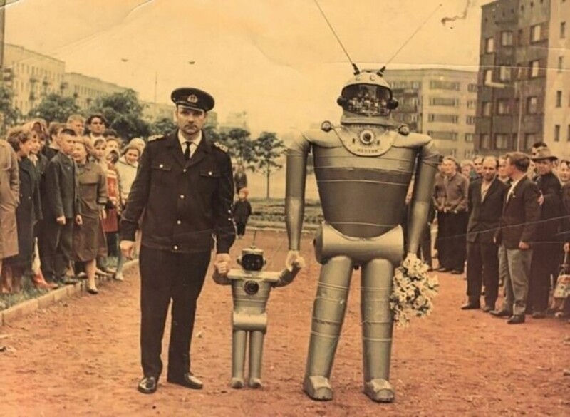 Борис Василенко, победитель первого Всесоюзного конкурса роботов, 1960–е годы, Калининград, СССР