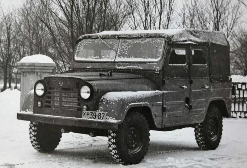 Прототип УАЗ 469, ориентировочно 1961 год