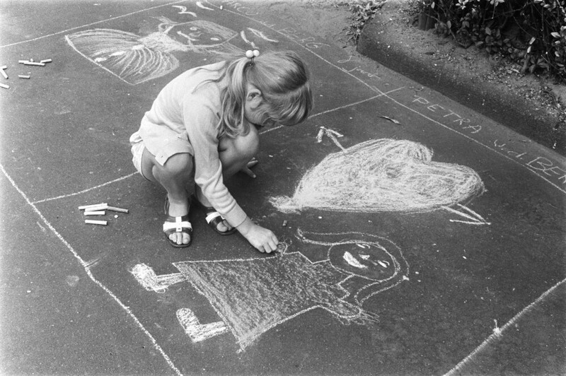 13 июля 1971 года. Амстердам. Конкурс детского рисунка.