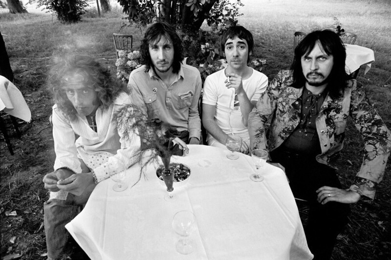 14 июля 1971 года. The Who. Фото Alec Byrne.