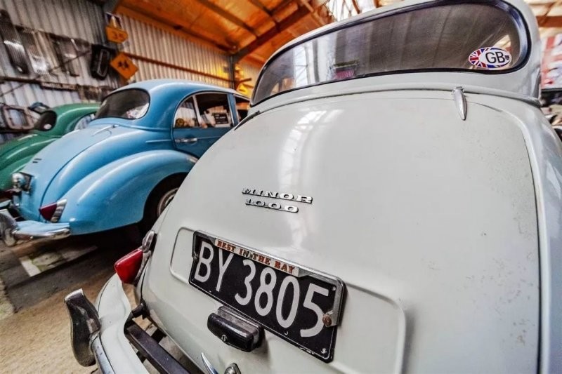 Самая большая в мире коллекция классических британских автомобилей из Новой Зеландии