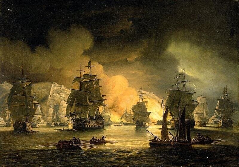 Флот США против берберских пиратов