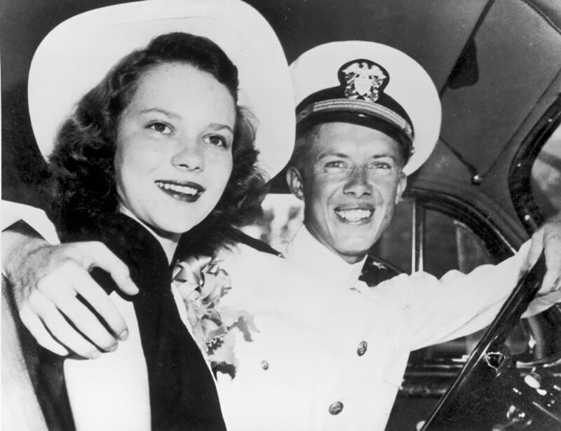 Джимми и Розалин Картер в 1945-м году