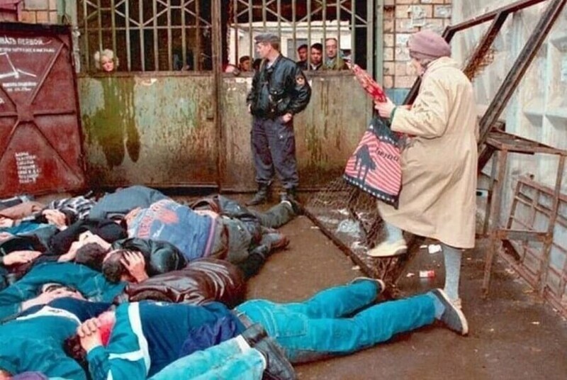 По пути с рынка, Россия, 1994 год