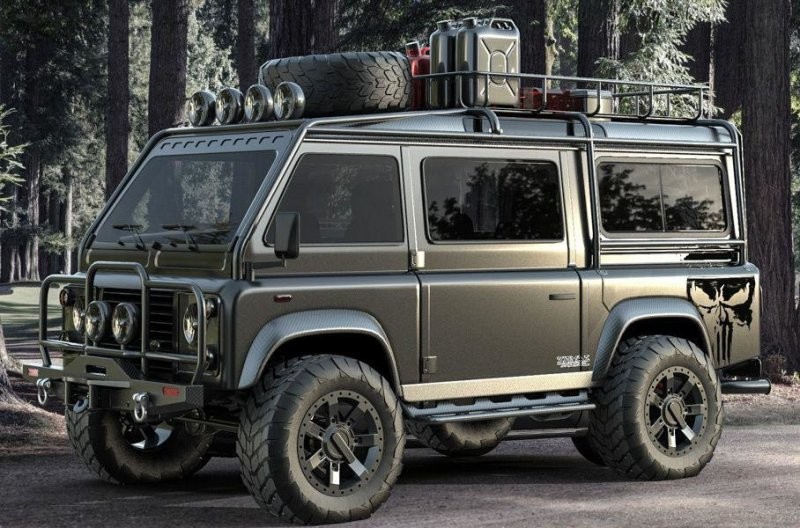 Если бы «Буханку» от УАЗ проектировали в компаниях Mercedes, Jeep и Land Rover, получилось бы вот это