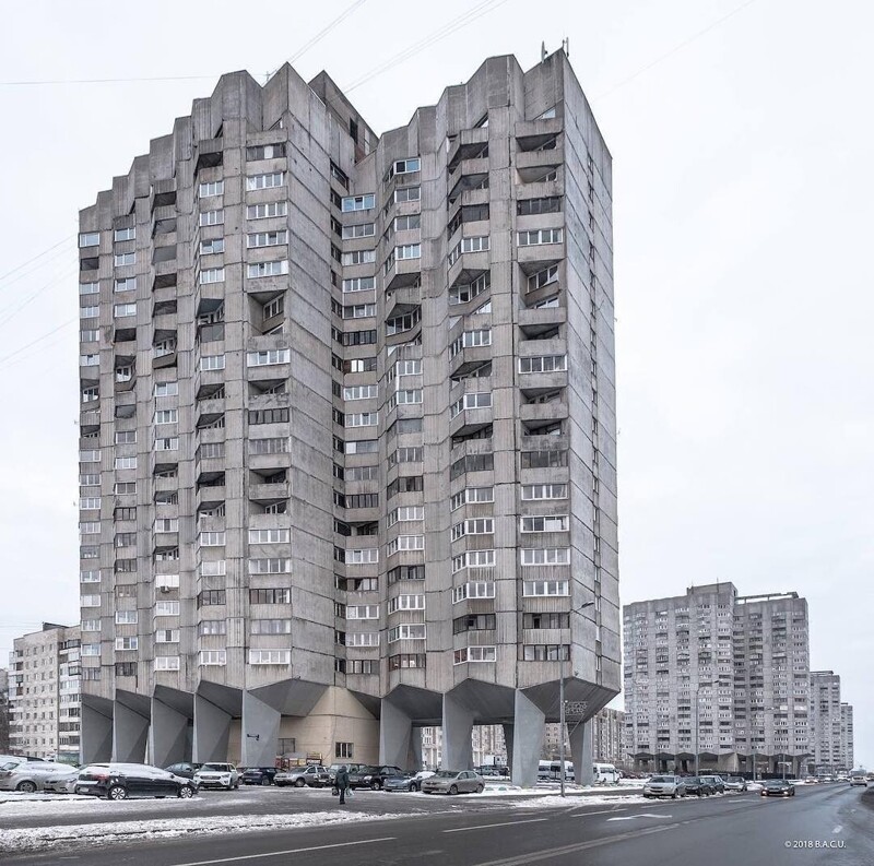 Советский брутализм: мощь городской архитектуры