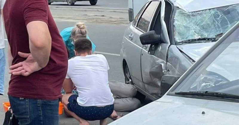 Авария дня. Лихач насмерть сбил человека в Оренбургской области