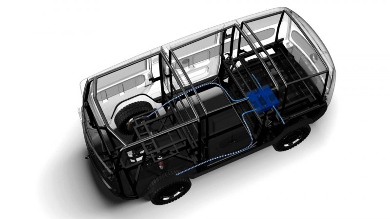 Xbus — очаровательный небольшой электрический автомобиль с модульной конструкцией