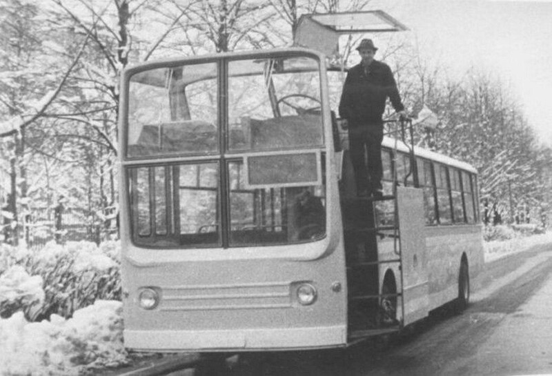 Экспериментальный городской автобус НАМИ–0159, 1975 год, СССР